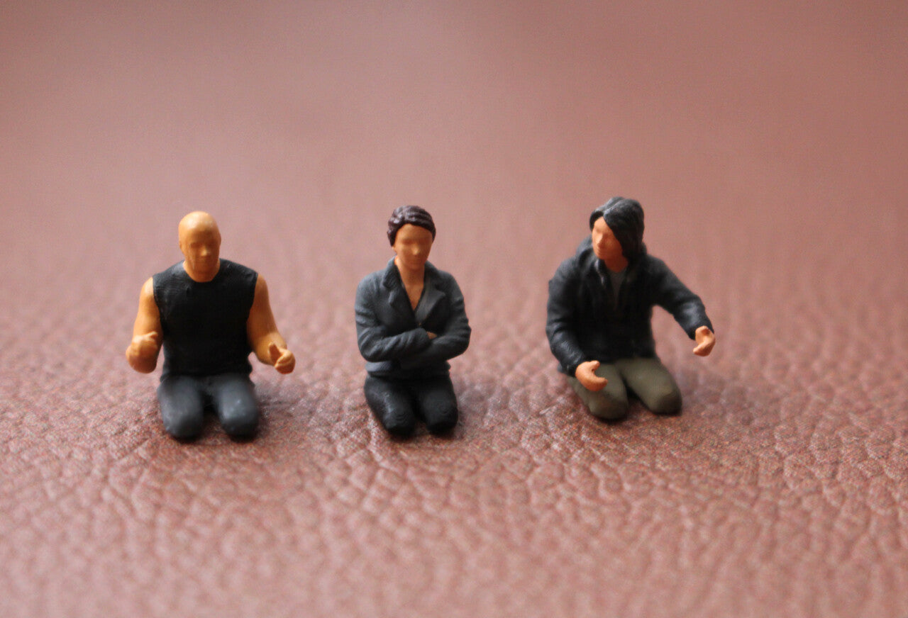 3D Print 1/64 figures driver Paul Vin  Han Fast  speed fit 1:64 car