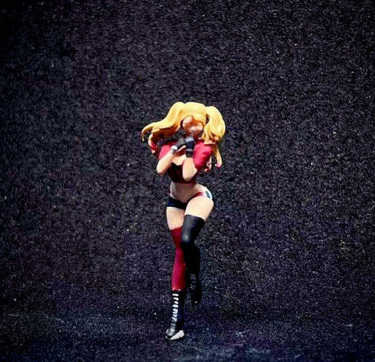 3D PRINT 1/64 figure girl sexy  MODEL star fit 1:64 CAR street
