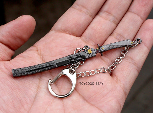 mini Samurai Brotherhood of Blades sword  full metal  keychain toy gift 9cm 1/12