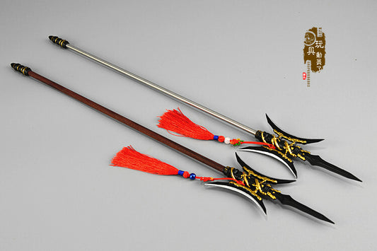 1/6 1:6 sword weapon LU BU halberd ·½Ì컭êª Three kingdoms total war toy