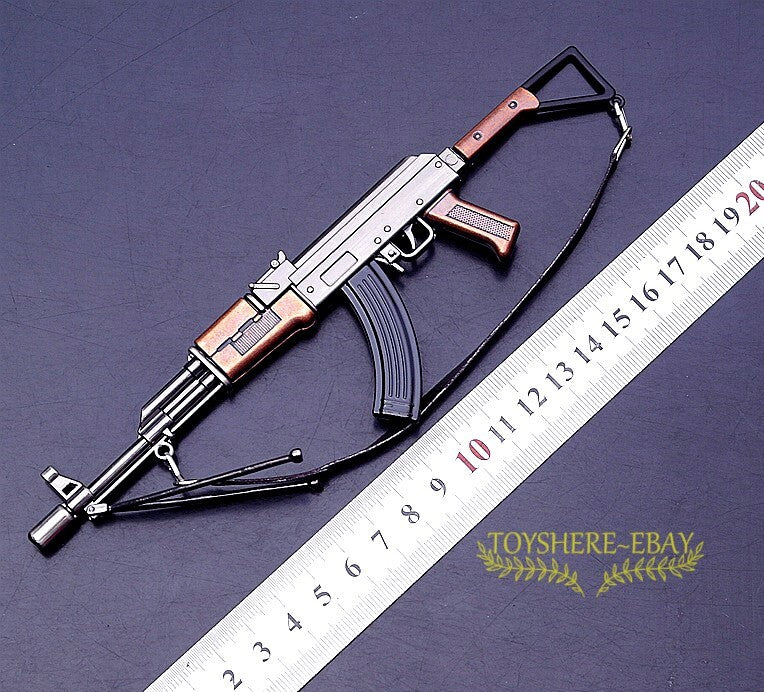 TOY 1:5 1/5 GUN CHINA  ARMY TYPE 81 Gun AK47  FULL  METAL KEY CHAIN