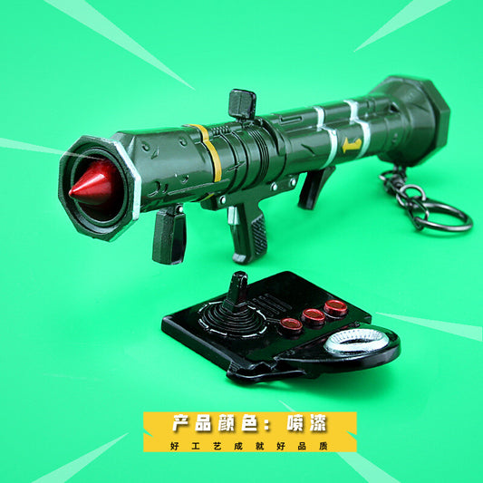 1:6 1/5 gun TOY Anti-tank Missile Keychain full metal