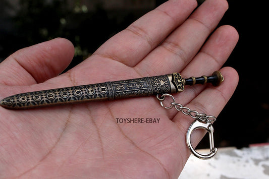nice GIFT toy mini CHINA Sword king emperor sword Keychain 12cm
