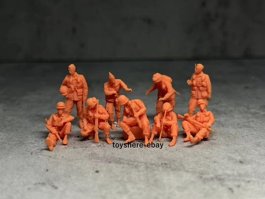 1/72 1/48  WW2 USA 101 AIRBORNE SOLDIER War Resin Militarily Model battlefield
