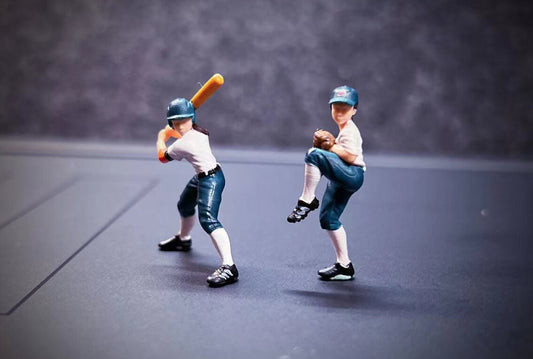 3D Print 1/64 figures sport baseball volleyball fit 1:64 car STREET Stand