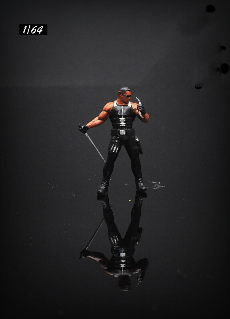 3D PRINT 1/64 Blade fit The Series 1:64 car street stand hand painted
