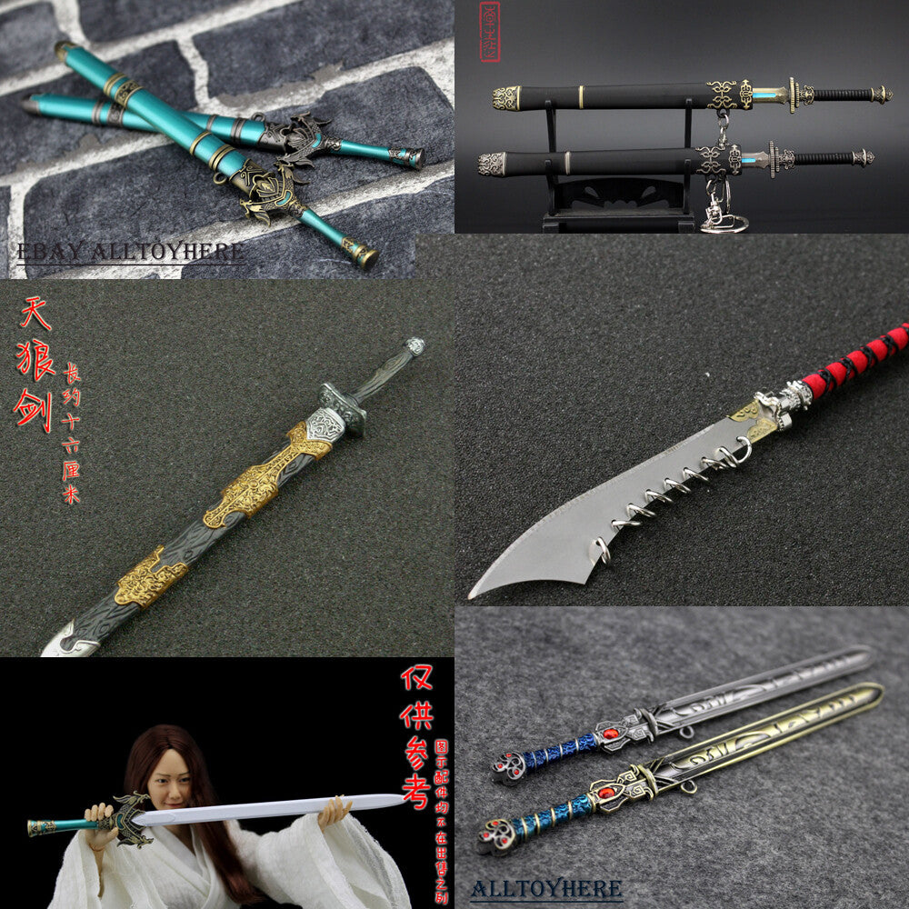 1/6 1:6 Chinese sword total war threekingdoms hanjian china sword katana metal