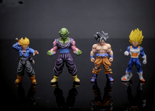 3D Print 1/64 Goku Vegeta Piccolo Dragon figures fit 1:64 car Street