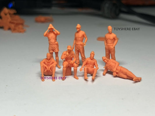 1/72 1/48 FIGURES WW2 North African Legion tanker soldier  Battlefield5 diorama