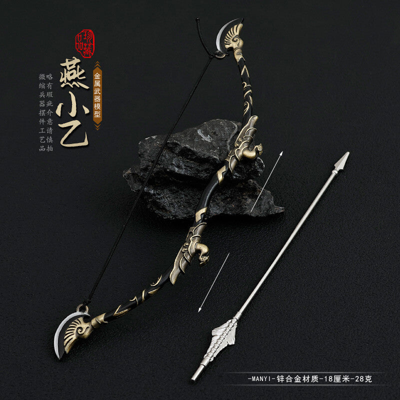 1/6 1:6 sword chinese weapon Legolas BOW Rings total war toy 22cm