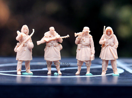 TOY 1/72 1/48 Germany Wehrmacht Attack Force WWII Winter War Military Model