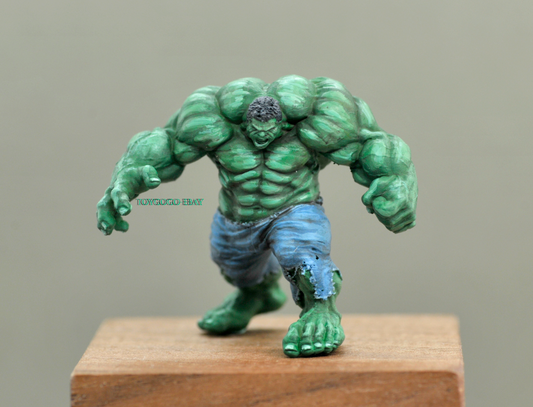 1/64 figure USA HERO Robert Bruce Banner   1:64 CAR street diorama