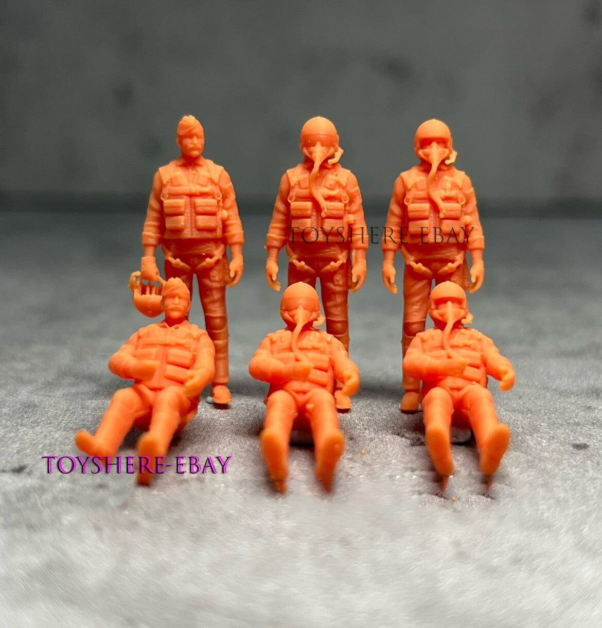 1/72 1/48 FIGURES WW2 USA pilots Army SOLDIER  in Battlefield5 diorama