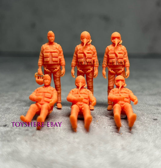 1/72 1/48 FIGURES WW2 USA pilots Army SOLDIER  in Battlefield5 diorama