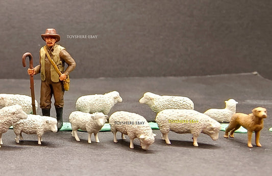 miniture 1/72 TANK WW2 shepherd colliesheep guerrilla force toy totalwar