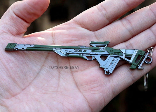 Mini gun  APEX THREE SINPER GUN full metal  key chain toy gift  13cm