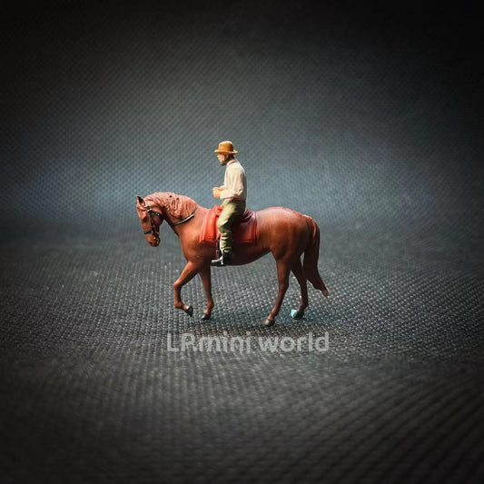 3D PRINT 1/64 figure West world cowboy 1:64 CAR street stand
