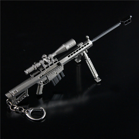 1/6 M82A1 Sniper rifle gun Battlegrounds BattleField4  Assemble metal 21cm