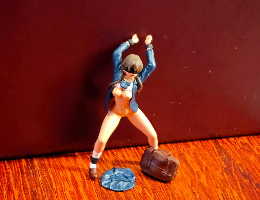 1/43  1/64  figure sexy girl Bunny Girl fit 1:64 street car stand