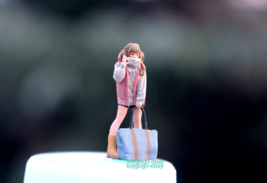 MINIATURE 1/64 FIGURE YOUR LOVELY GIRL FRIEND DIORAMA