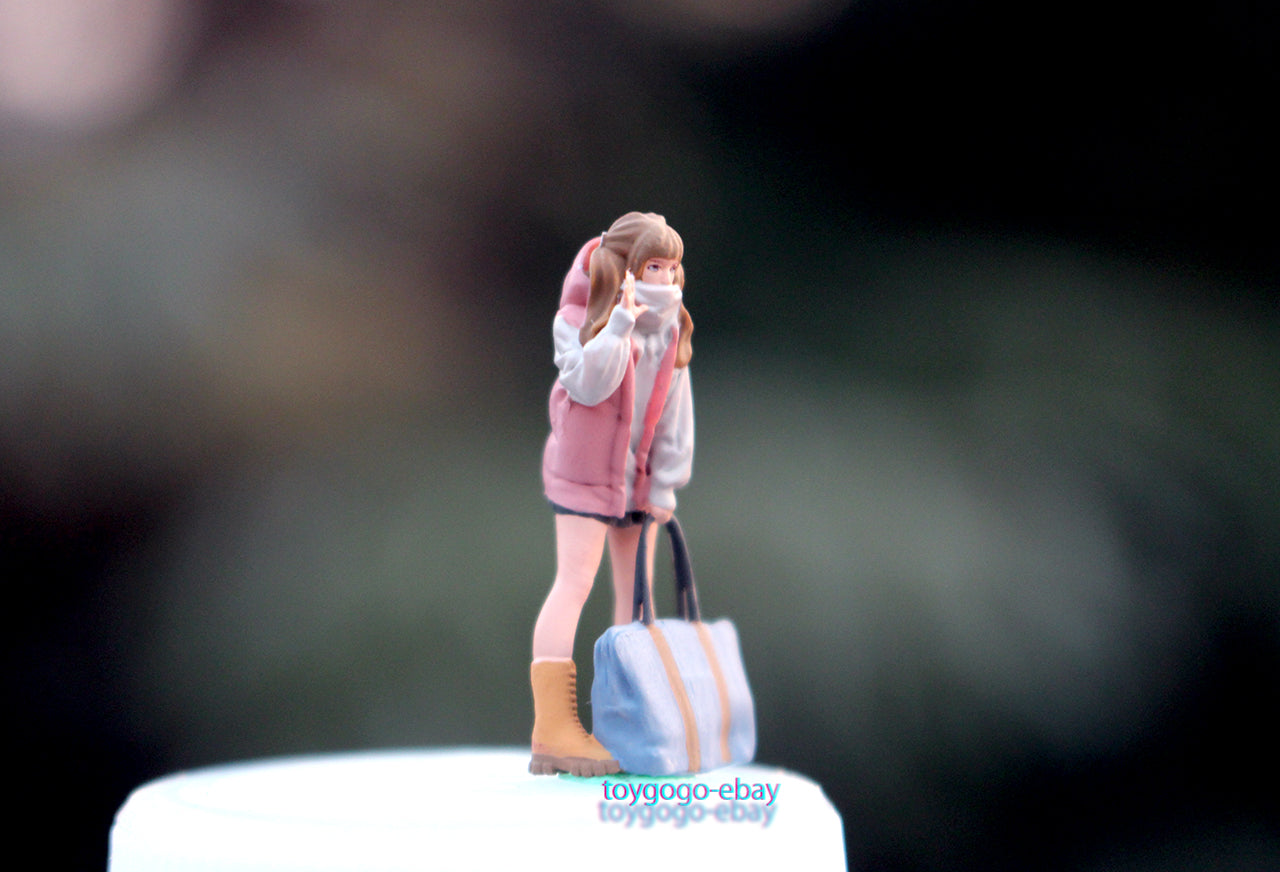 MINIATURE 1/64 FIGURE YOUR LOVELY GIRL FRIEND DIORAMA