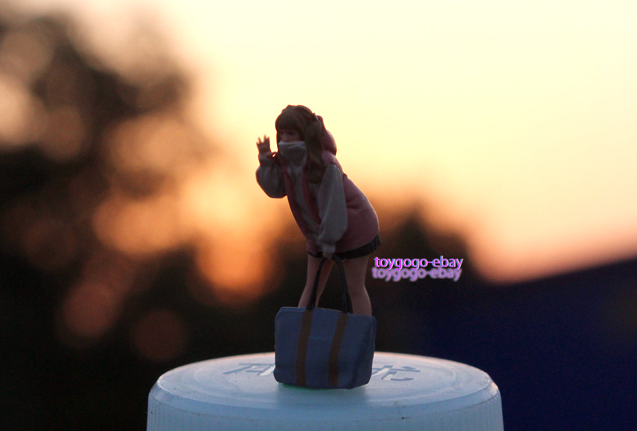 MINIATURE 1/64 FIGURE YOUR LOVELY GIRL FRIEND DIORAMA