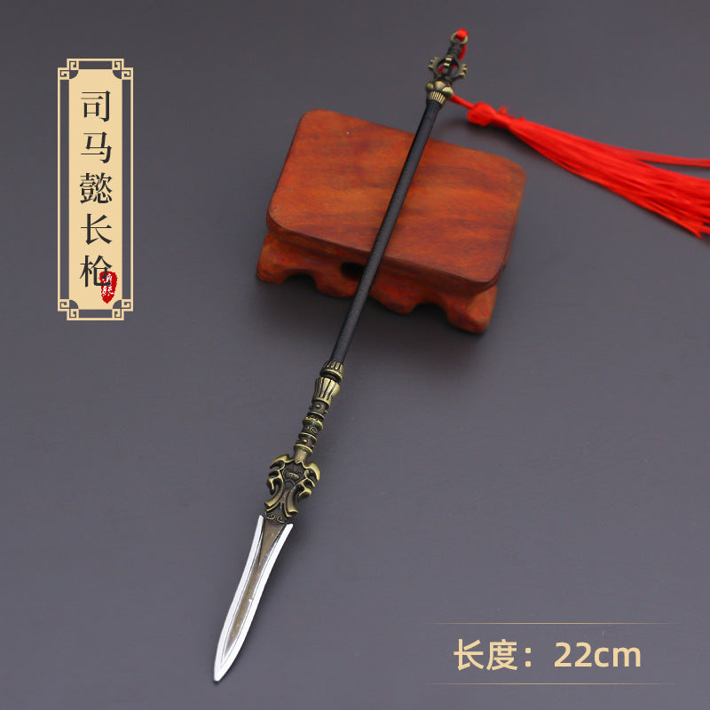TOY 1/6 1:6 chinese sword cold weapon three kingdoms knight katana Metal