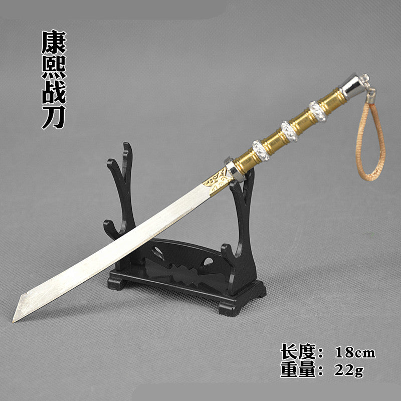 TOY 1/6 1:6 chinese sword cold weapon three kingdoms knight katana Metal soldier