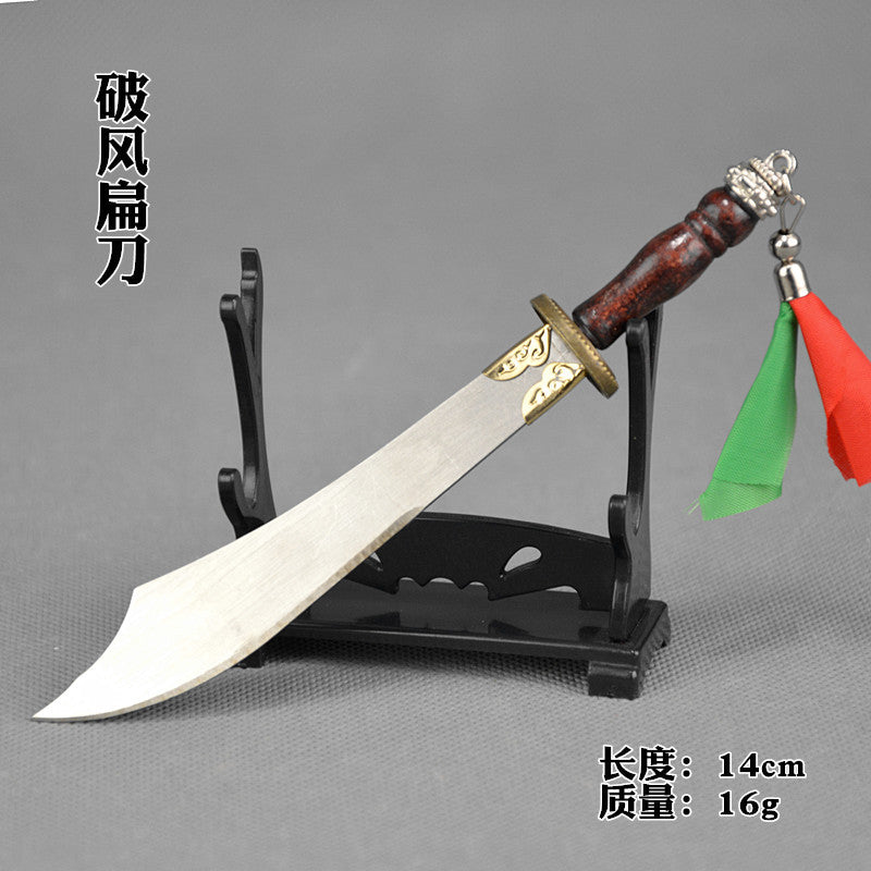 TOY 1/6 1:6 chinese sword cold weapon three kingdoms knight katana Metal soldier