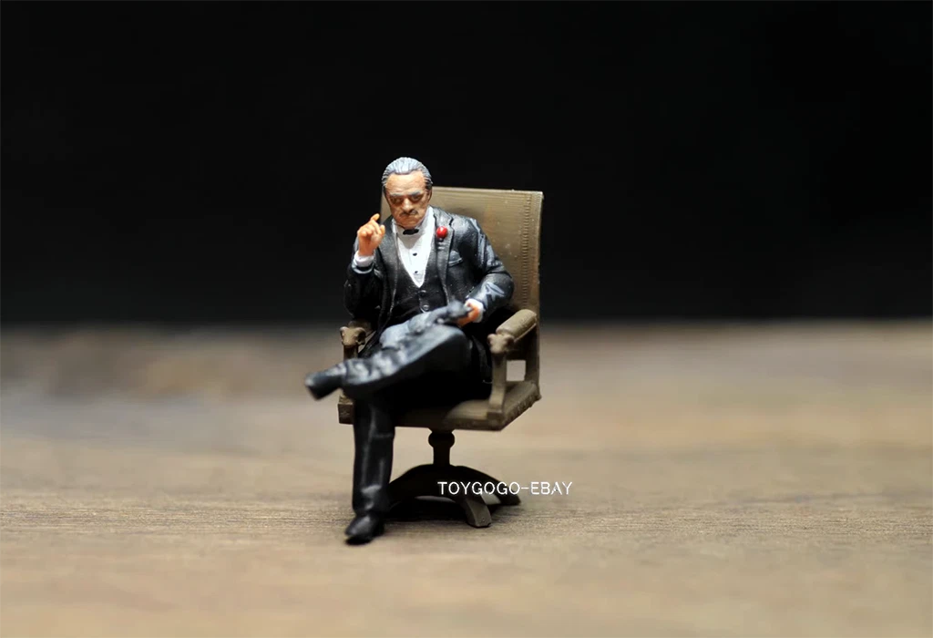 MINIATURE 1/64 figure COOL USA The Godfather man fit 1:64 car Diorama