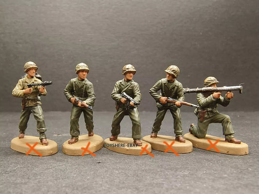 1/72 TANK 1:72 WW2 USA 5PCS  SOLDIER  Operations battlefield5 ZVEZDA