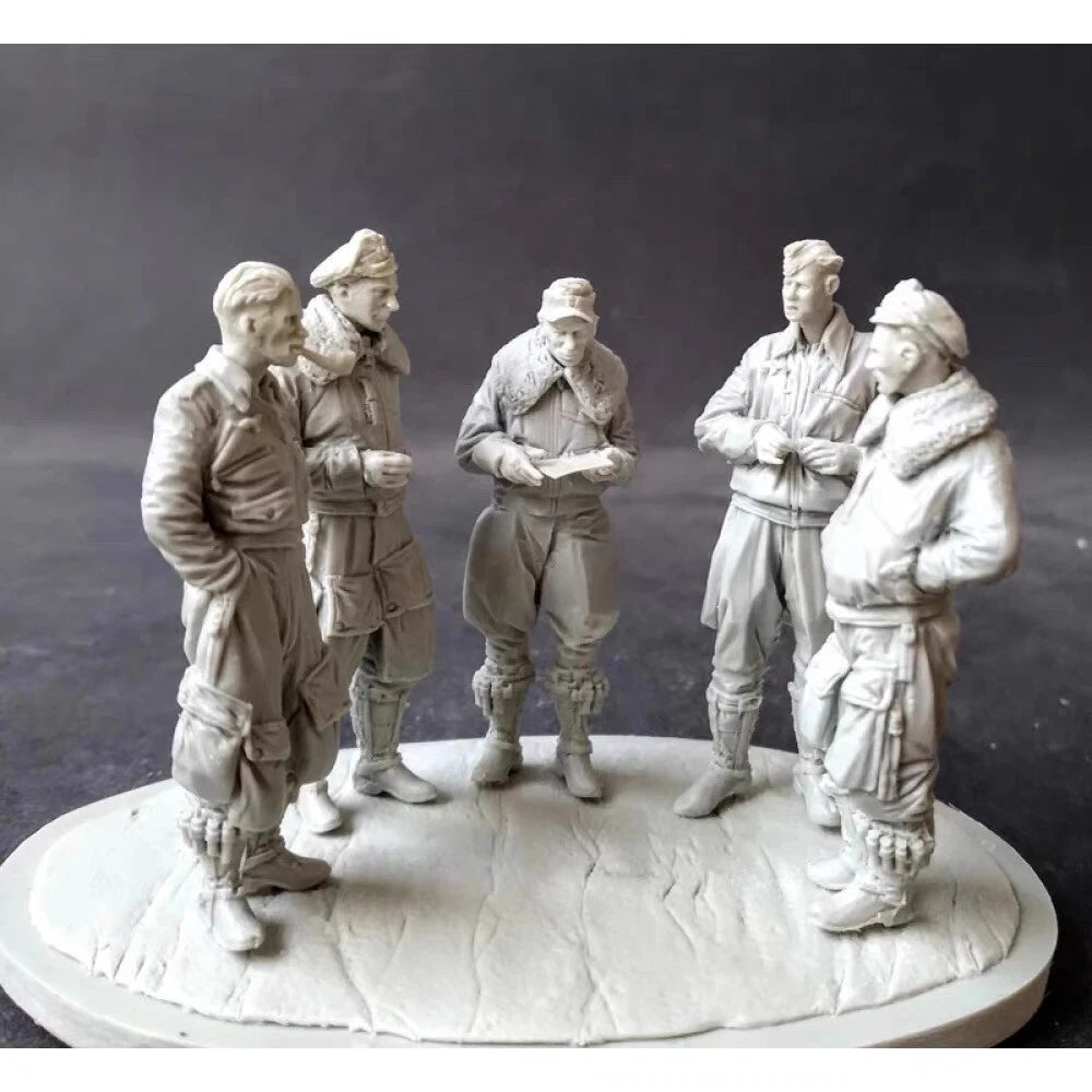 1/72 1/48 FIGURES WW2 German Air Force pilot  soldier  Battlefield5 unpainted