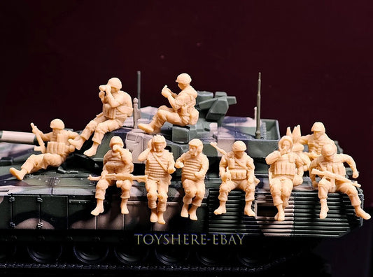 Miniature 1/72 10pcs  soldiers Frontline Combat Team  Russia-Ukraine total War Miniature 1/72 10pcs soldiers Frontline Combat Team Russia-Ukraine total War