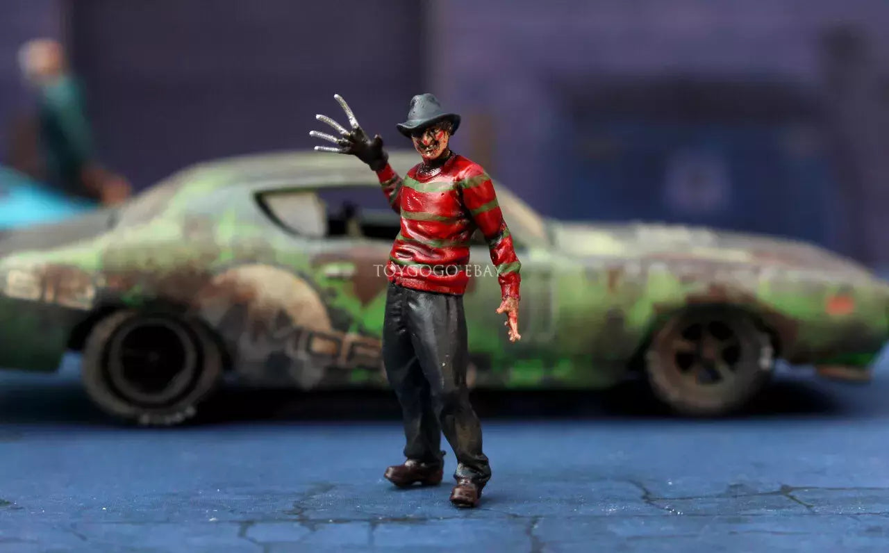 3D PRINT 1/64 Movie Killer figure horrible movie Dangerous fit 1:64 Diorama