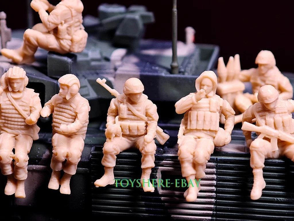 Miniature 1/72 10pcs  soldiers Frontline Combat Team  Russia-Ukraine total War Miniature 1/72 10pcs soldiers Frontline Combat Team Russia-Ukraine total War