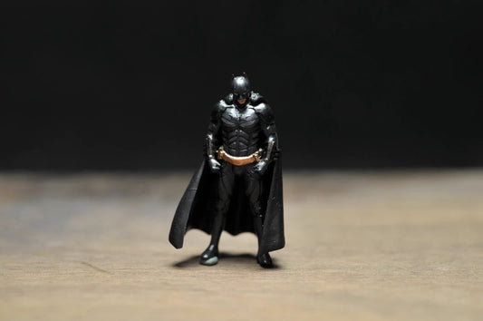 MINIATURE 1/64 figure COOL USA hero The Batman fit 1:64 car Diorama